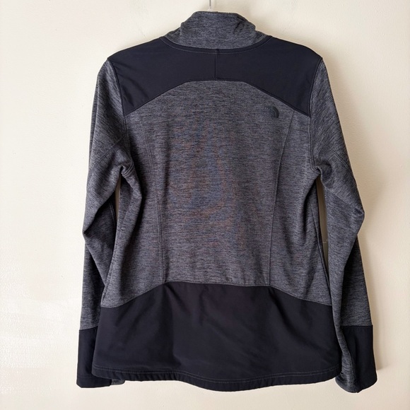 The North Face | Shastina Full Zip Fleece Jacket Slim Fit Dark Gray Medium - Picture 8 of 12